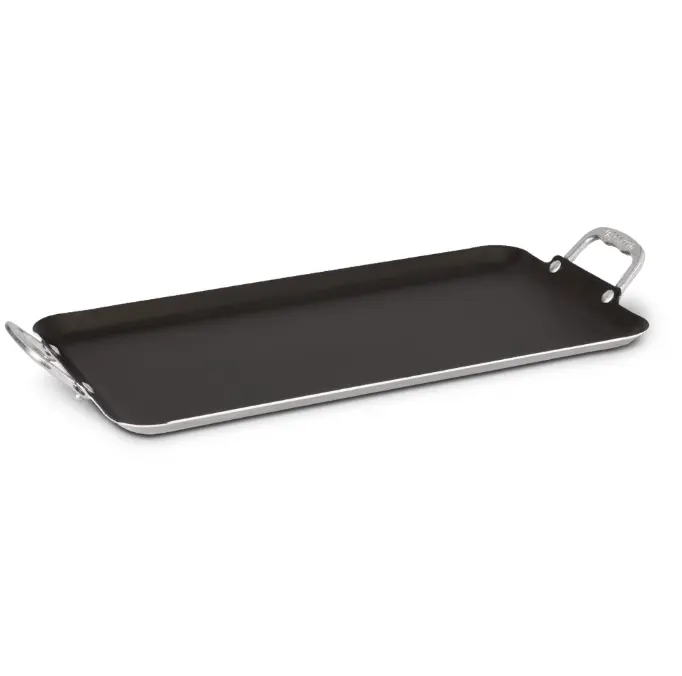 Vasconia 20" Double Burner Non-Stick Griddle, Oven Safe, Dishwasher Safe