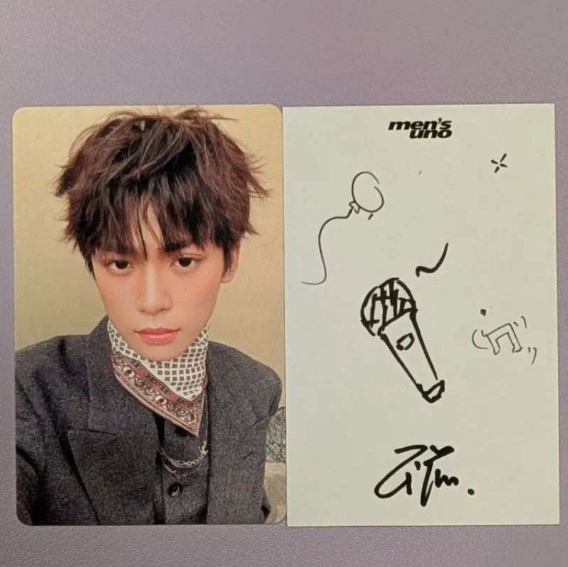 Revenged Love Ziyu x Men's Uno Magazine Photocard (Official Merch