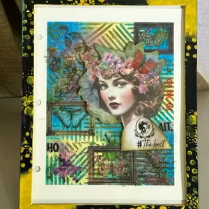 The Best - 9 x 7 Mixed Media Framed