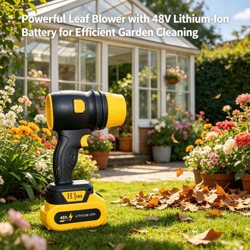 Cordless leaf blower, brushless dust collector, 3400 rpm, 21V mini dry blower fan, handheld electric dust collector for household cleaning, automobiles, outdoor use (tools only), US standard two plug Cordless leaf blower, brushless dust collector, 3400 rpm, 21V mini dry blower fan, handheld electric dust collector for household cleaning, automobiles, outdoor use (tools only), US standard two plug