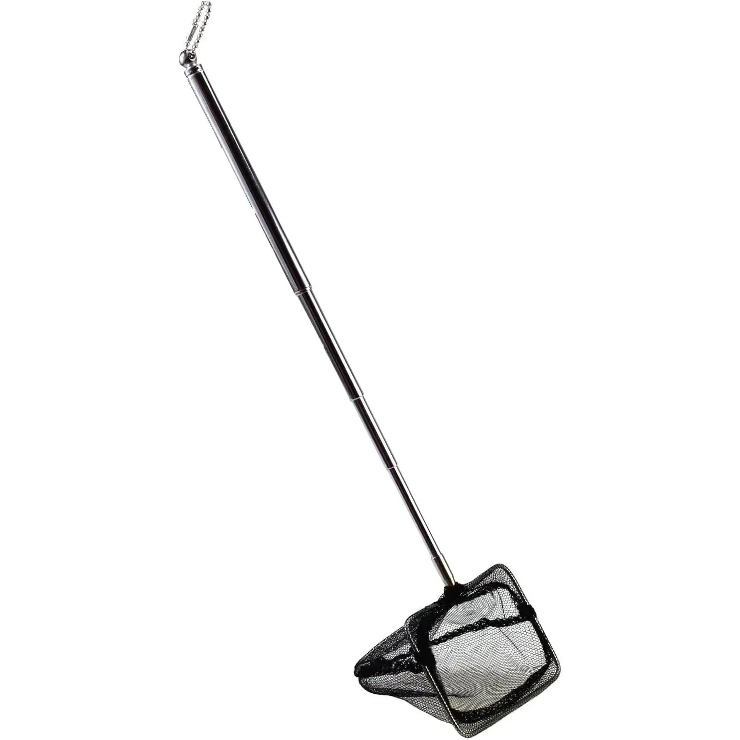 Aquarium Net with Extendable Long Handle, Adjustable Wastes Skimming Cleaning Tools for Fish Tanks