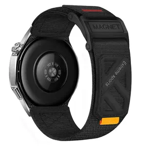 Huawei Nylon Strap 22mm, Smart Watch Strap, Compatible with Gt Series 6/5/4, 46mm Diameter, Magnetic Buckle, Fits Huawei Watch 4/5/6 Pro, Gt3/2 Pro