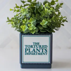 Tortured Plants Department Planter - Perfect gift for daughter or girlfriend pot plant