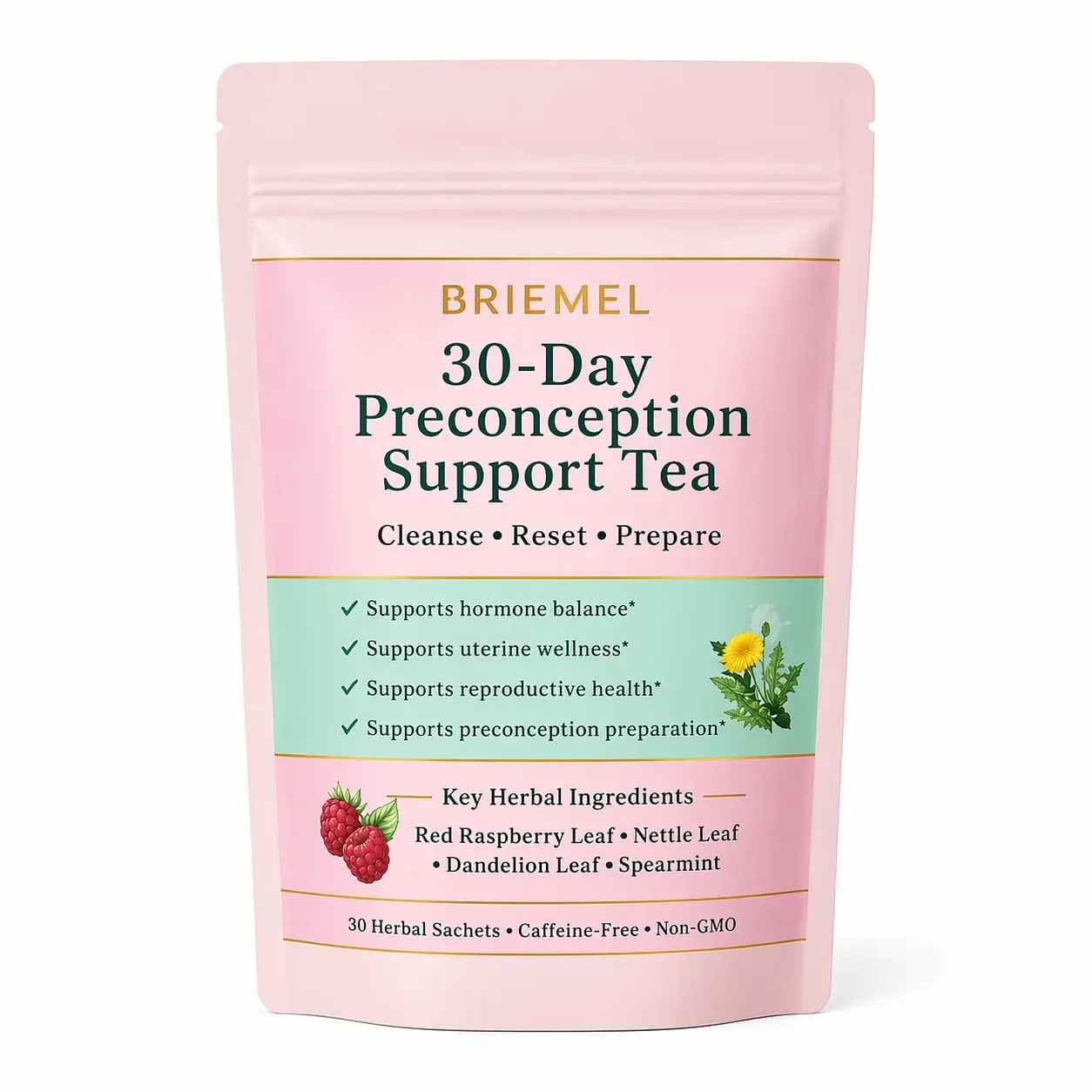 Pre Conception Herbal Wellness Tea for Women 30 Day Supply