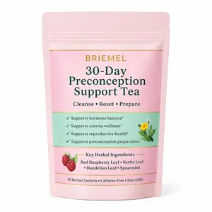 Herbal Wellness Tea for Women 30 Day Supply Daily Support Blend (30 Sachets)