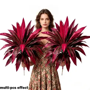 1 piece of realistic dragon-fruit tree plant decoration, no need for watering, with realistic texture, suitable for outdoor balconies, courtyards, lawns, porch decorations, can easily create a luxurious and elegant atmosphere