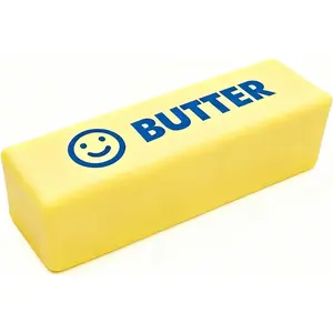 Midou Slow Rising Dumpling Squishy Butter Squeeze Toys 1Pcs Sensory Stress Relief Squishies Soft & Stretchy Fidget Toys for Anxiety Relief Party Favors (Dumpling Squishy Butter Smile Face)