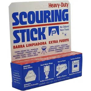 Scouring Stick, Heavy Duty, HDW by U.S. Pumice, Remove Toilet Stains, Hard Water Rings, Rust and , Carbon Buildups (1 Pack)