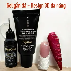 Nail Glue for Rhinestones & 3D Designs – FlexOne Gel 30ml