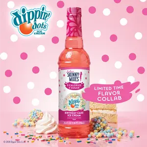 Dippin' Dots® Birthday Cake Ice Cream Syrup Dippin' Dots® Birthday Cake Ice Cream Syrup