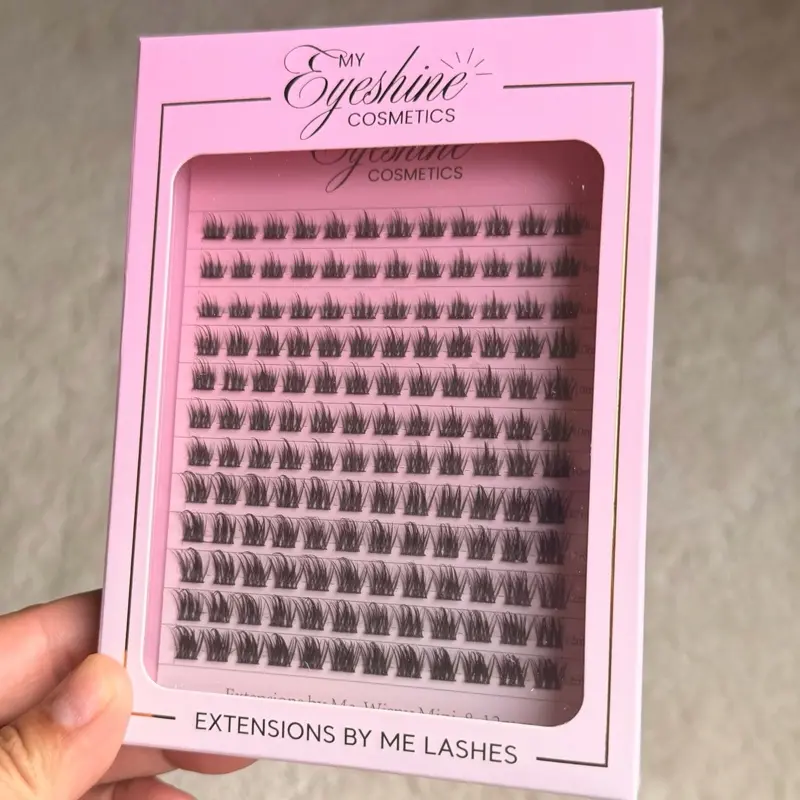 Eyeshine Wispy Mini (8-12mm) eyelash clusters glue sold separately