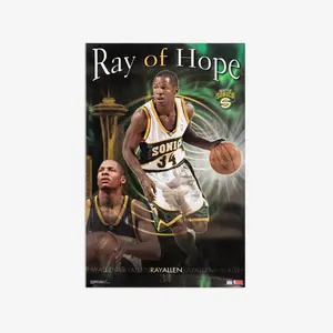 RAY ALLEN SONICS VINTAGE POSTER