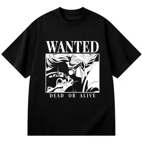 Wanted Frankyyy Anime T-Shirt – Unisex Streetwear Tee