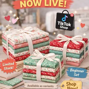 Choose Your Floral Print Bundle - Fat Quarter Riley Blake Fabric Sets (Multiple Designs)