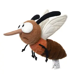 Soft Plush Mosquito Toys，With Adorable Face，Fun Interactive Animal Toys For Kids，Perfect Gift For Toddlers & Friends