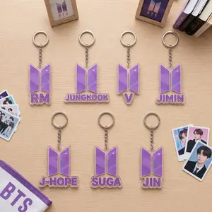Cute Kpop Band Keychains,  Kpop Stars Lover Keychain