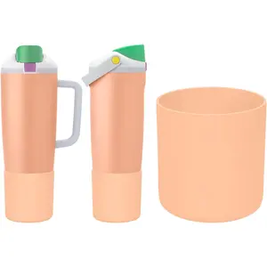 Higher Boot Compatible with  30oz 40oz FreeSip Sway Water Bottle & Tumbler, Anti Scratch & Anti Slip Large  Protective Bottom Sleeve Cover for Owalaa Sway