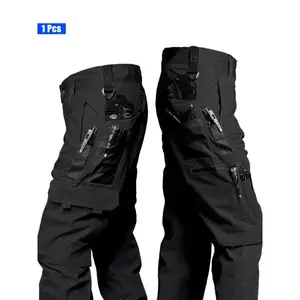 Men's Tactical Work Pants-Multi-Pocket Durable Hiking Pants Men's Polyester Jogging Pants high quality Pants