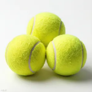 Bulk High-Elasticity Training Tennis Balls, Durable Version, Sports-Specific, Student Match-Ready Balls