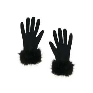 Bronx and Banco Short Spandex Glove in Black