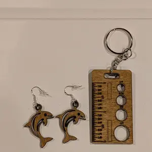 Dolphin earrings