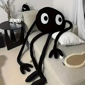 90cm Super Soft Coal Ball Plush Toys, Cute Exquisite Plush Dolls, Pillows Cushions, Home Decorations, Birthday Gifts, Cuddly Stuffed Animal