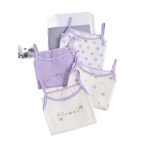 4 Pcs Kids Suspenders Purple Bow Breathable Soft Elastic for Boys 2-12 Years Old