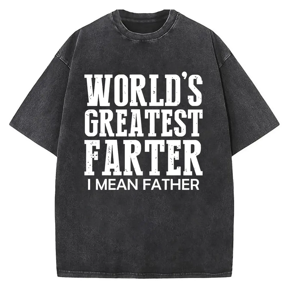 Washed T-shirt-Black