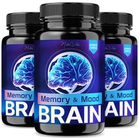 3 Pack: Memory and Mood Brain Advanced Formula