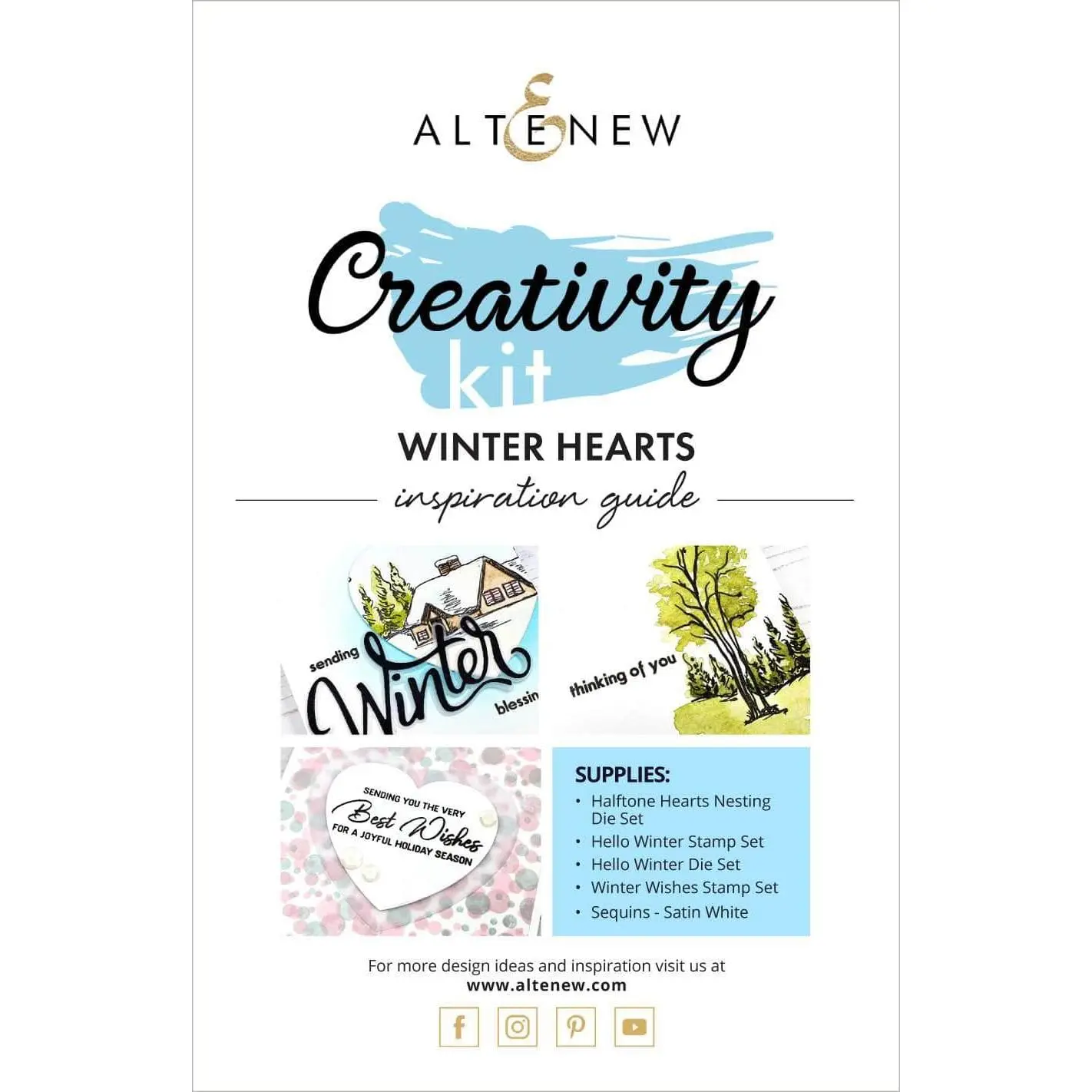 Winter Hearts Creativity Kit Inspiration Guide