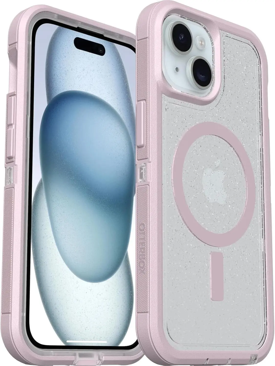 OtterBox iPhone 14 & iPhone 13 Defender Series XT Case - Starry Mountain, screenless, Rugged, Snaps to MagSafe, Lanyard Attachment