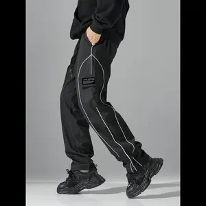 Men's Pants, Loose Casual Waterproof Trousers for Daily Wear, Fashion Men's Bottoms for All Seasons
