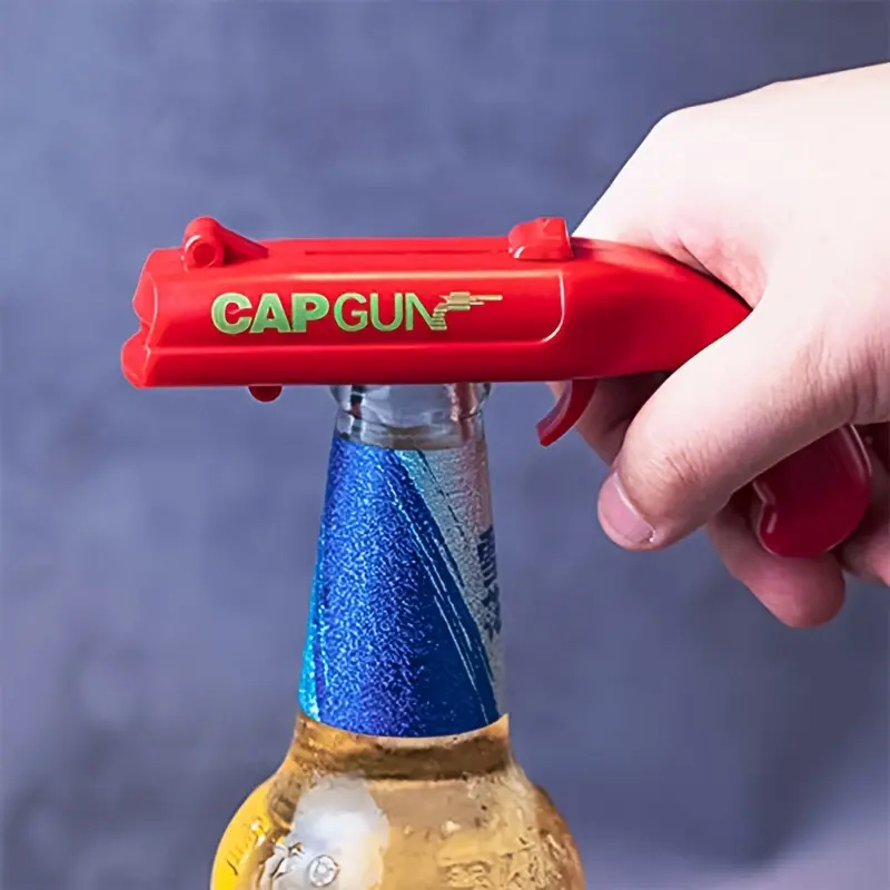 Beer Bottle Opener, 1 Count Shotgun Bottle Opener, Funny Creative Beer Bottle Opener, Perfect for Family Parties, Barbecues and Outdoor Gatherings, Drink Accessories