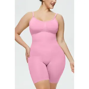 Sleek Sculpt Spaghetti Strap Shaping Romper