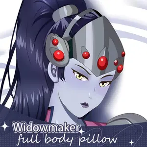 Anime Dakimakura Japanese Otaku Waifu Life Size Doublesided Print Hugging Body Pillov Cover Overwatch Widowmaker
