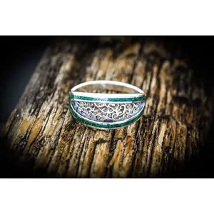 Elf Quest Ring - 925 Sterling Silver - Wendy Pini Richard Pini - Navajo Handcrafted