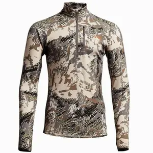 Men’s Camouflage Quarter Zip | Trailhead Fleece Pullover No Pocket