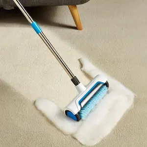 Carpet Scrubber carpet cleaning brush Instant Rug Rejuvenator Carpet Brush - Spot Cleaning Brush for Carpet & Area Rugs, Ideal for Stain and Dirt Removal, Carpet and Ceramic Tile Cleaning