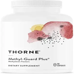 Methyl-Guard Plus - Homocysteine Balance & Methylation Support with B-Vitamins - Gluten Dairy Soy-Free - 90 Capsules - Healthcare