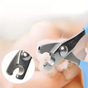 Pet Nail Clippers for Small Dogs, Puppies and Cats, Kittens, Mini Stainless Steel Paw Trimmer Nail Trimmers, Durable Pet Grooming Tools, Easy-To-Use Design