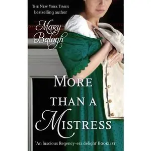 USED-More Than a Mistress by Mary Balogh (Paperback)