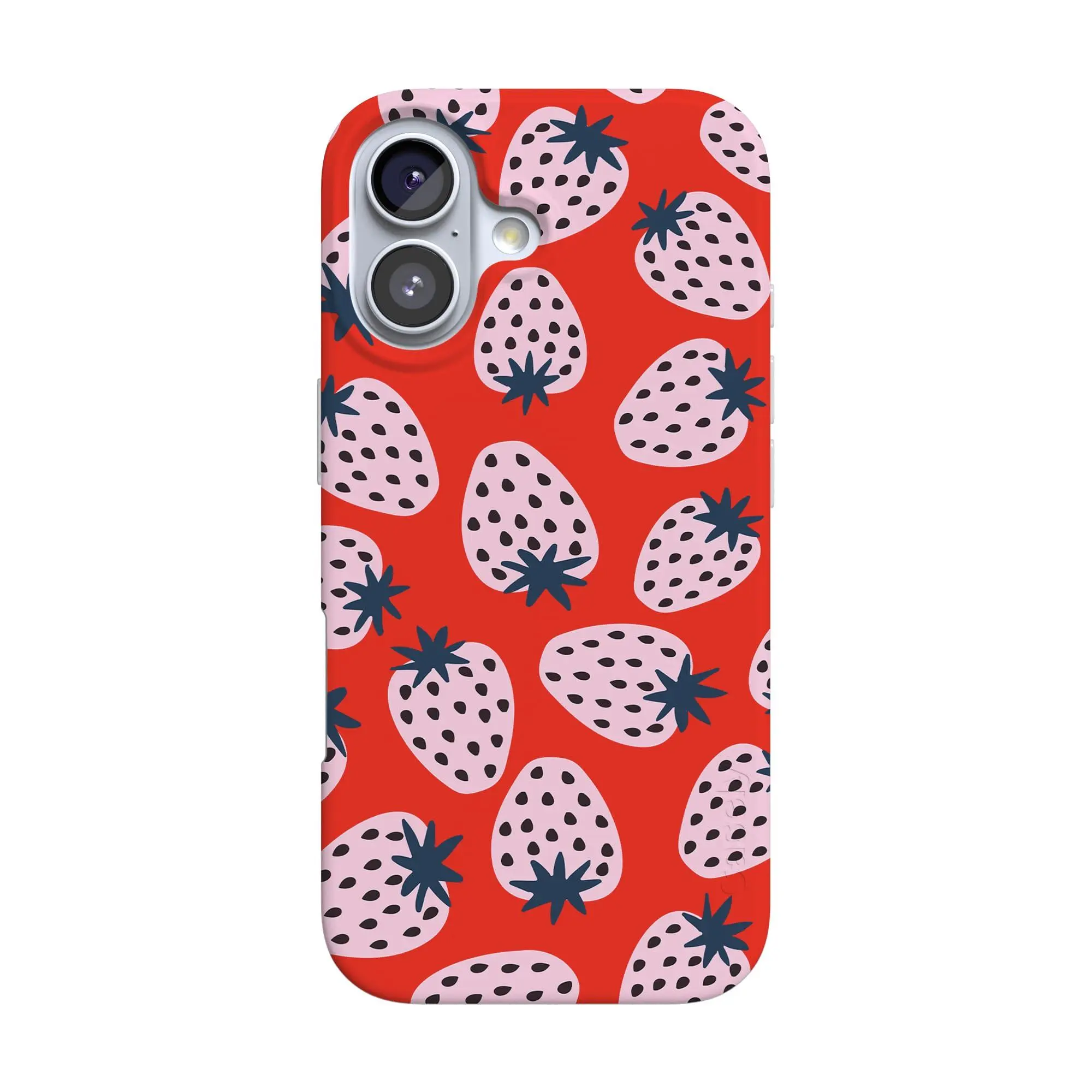 Casely iPhone 17 Case | I'd Pick You | Red Strawberry | Compatible with MagSafe | Classic Ultra Thin Design