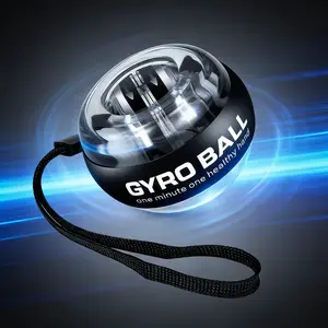 LED wrist ball strength training ball, self-starting wrist gyroscope ball, wrist strengthening device, forearm exercise machine, strengthens the muscles of arms and fingers, very good sports and fitness equipment