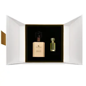 Swiss Arabian Vanilla 01 Extrait de Parfum and Concentrated Perfume Oil Bundle – Unisex Arabian Fragrance Gift Collection (50ML + 12 ML)