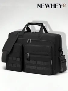 Professional Messenger Bag for Men, 15.6-17.3 Inch Laptop Bag, Waterproof Polyester, Business Computer Bag, Durable & Stylish Design