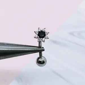 Sunflower Navel Ring