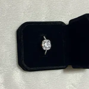 Elegant Cushion Cut Halo Ring - Size 7.5