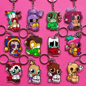 The Amazing Digital Circus Keychain, TADC Acrylic Character Keychain
