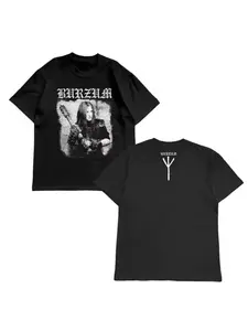 Norwegian Black Metal Band BURZUM Rock Dark Punk Casual T-shirt Men's and Women's Luxury Band Brand Top 2026 New
