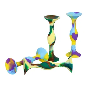 4.3 "Large Size 10Pcs 2 Colour  Suction Cup Dart Silicone Sucker Soft Darts Kids Sticky  Indoor Outdoor Sports Throwing Games